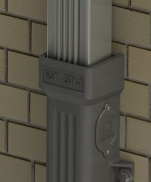 Custom Desgined Iron Downspout Boot